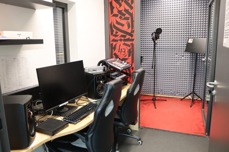 Aufnahmestudio im Jugendhaus Balingen