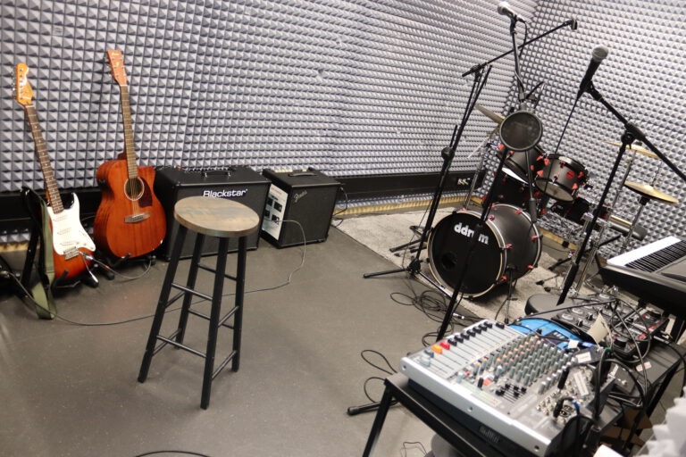 Bandproberaum im Jugendhaus Balingen