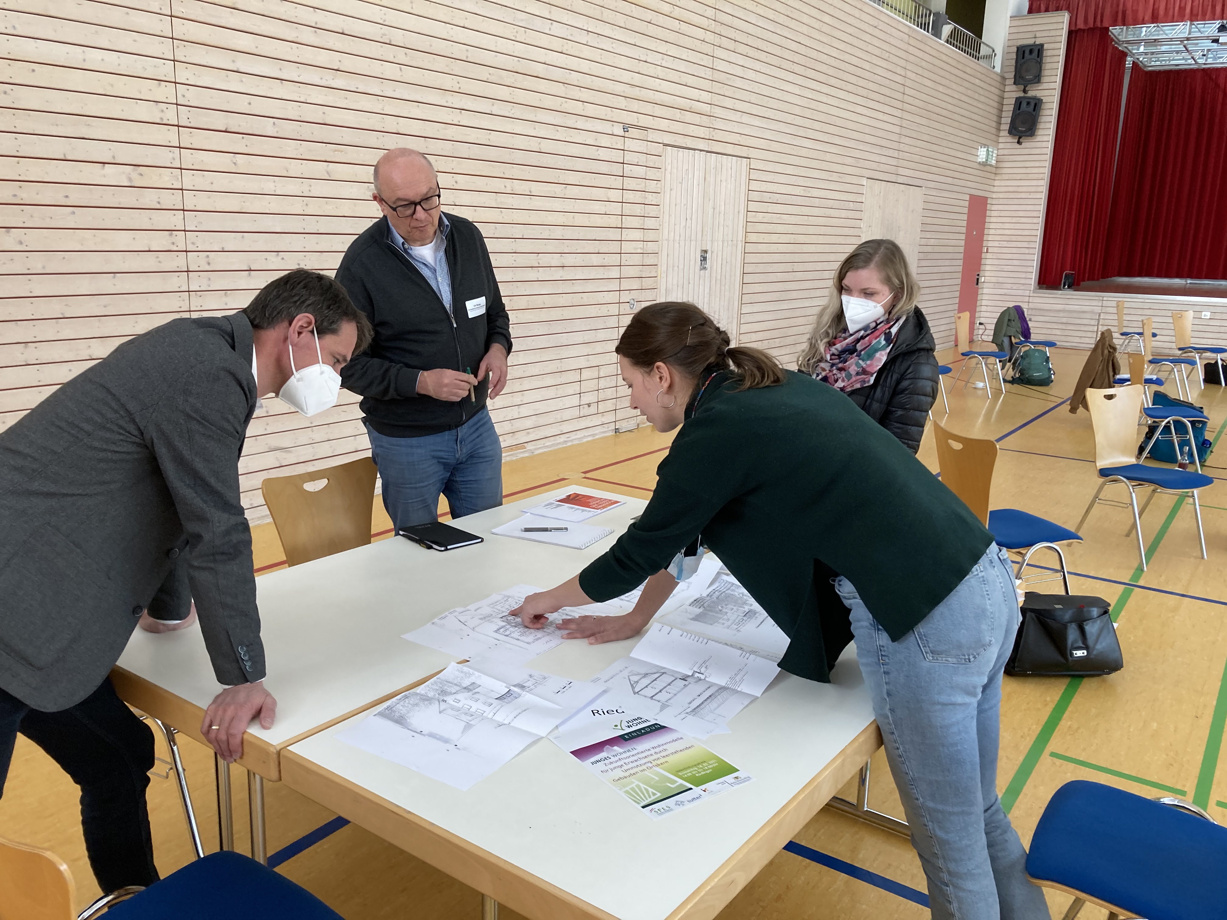 Ideenfindungsworkshop des Modellprojekts "Junges Wohnen"