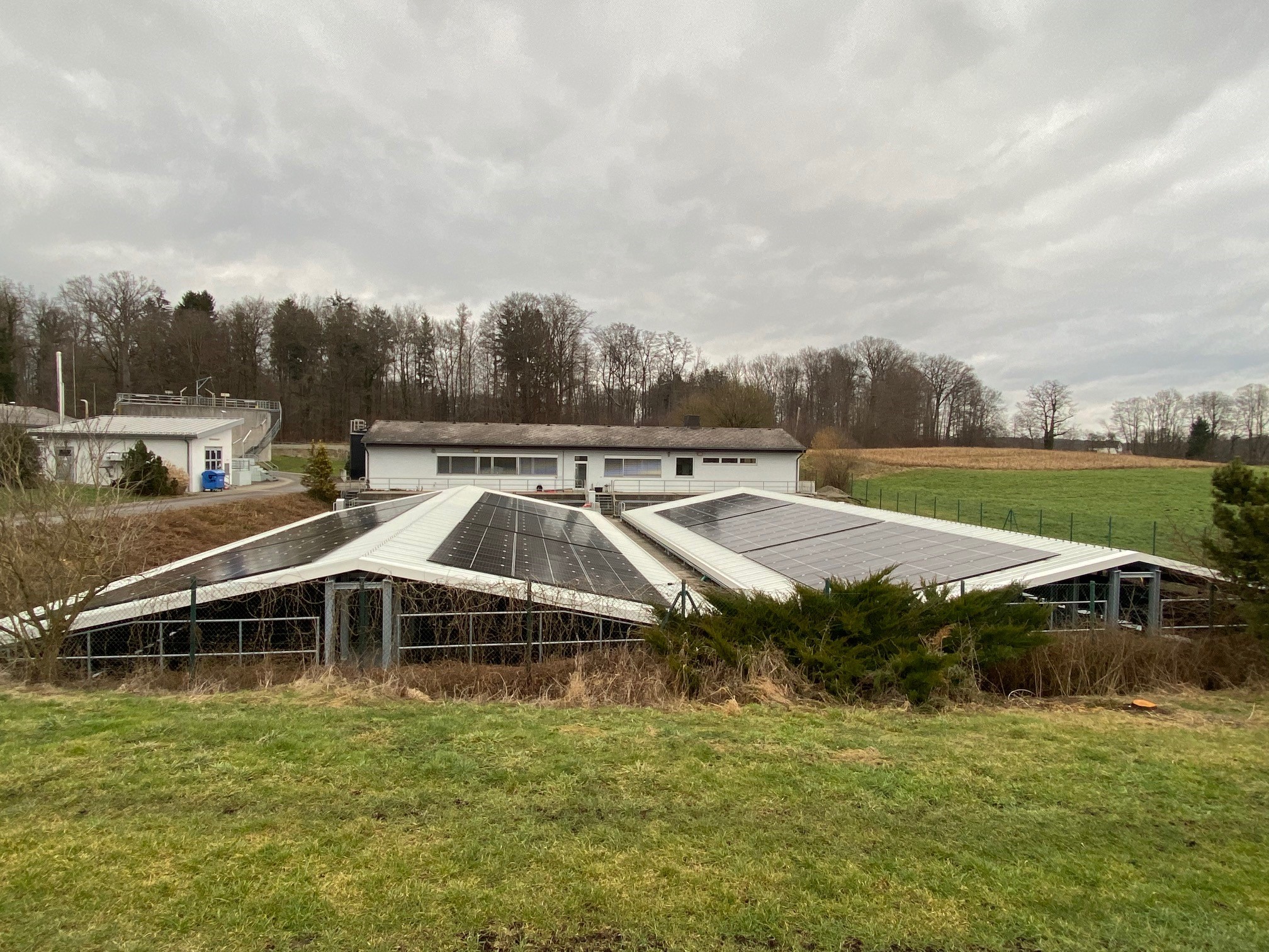 Die Kläranlage in Bad Schussenried versorgt sich selbst mit Strom