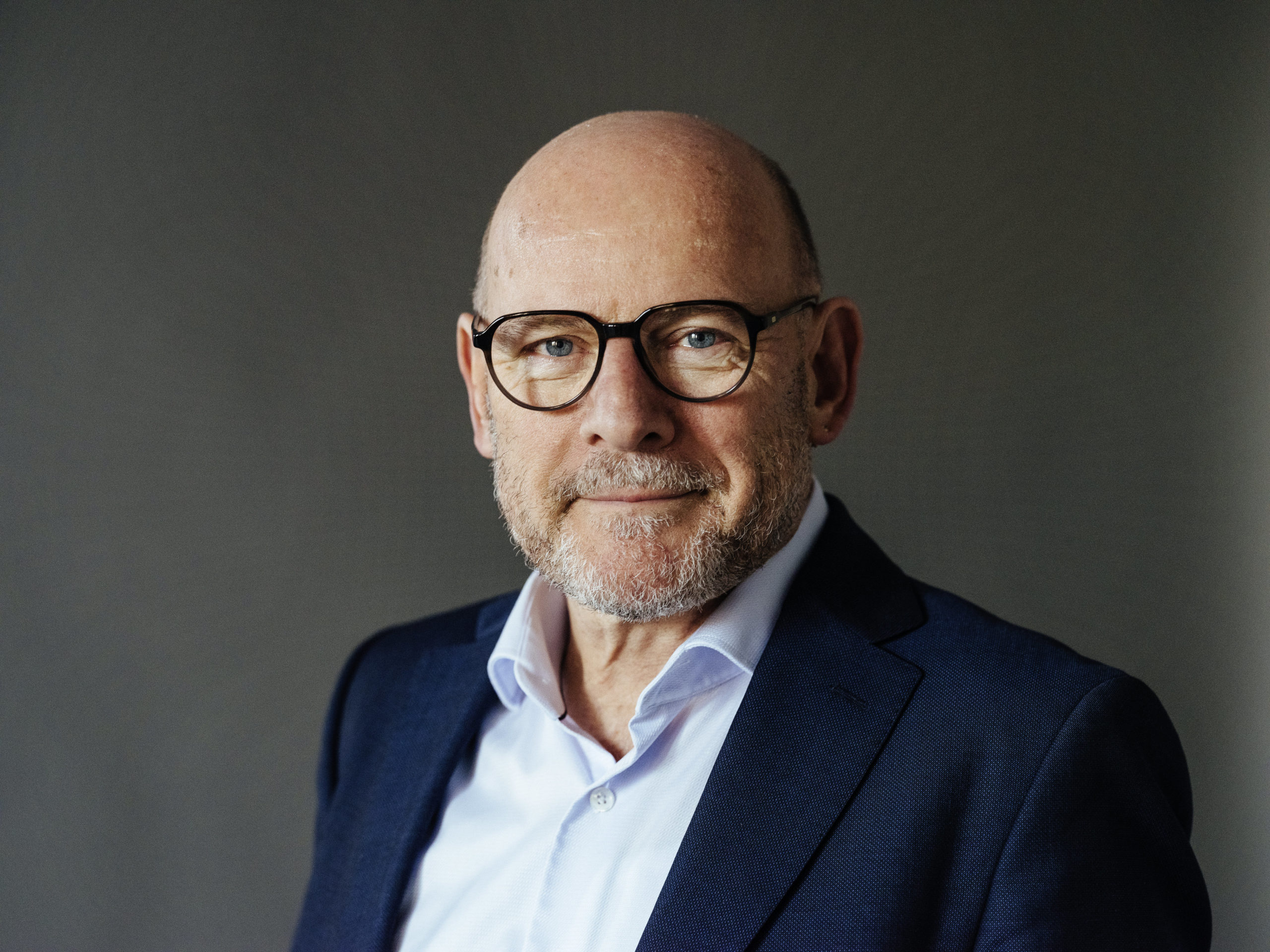 Minister Winfried Hermann über barrierefreie und lebenswerte Ortsmitten. (c)Sebastian Berger