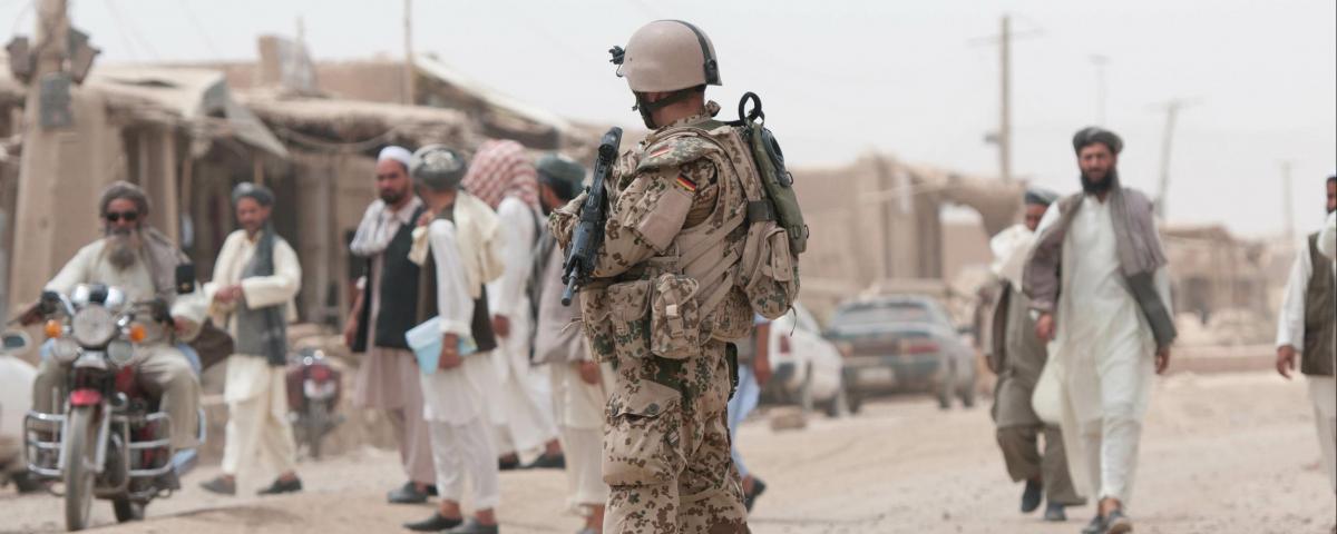 Bundeswehrsoldat in Afghanistan