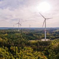 Mehr Windkraft in Baden-Württemberg (hier: Windkraftanlagen nahe Schwäbisch Hall)