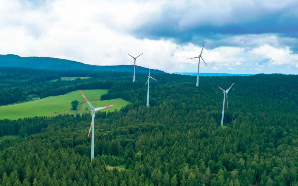 Windpark im Hochschwarzwald
