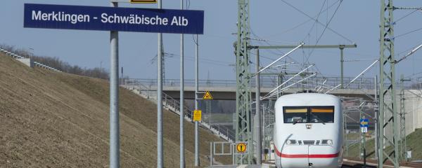 Der Regionalbahnhof Merklingen soll eine Chance für die ÖPNV-Infrastruktur der Schwäbischen Alb sein. 